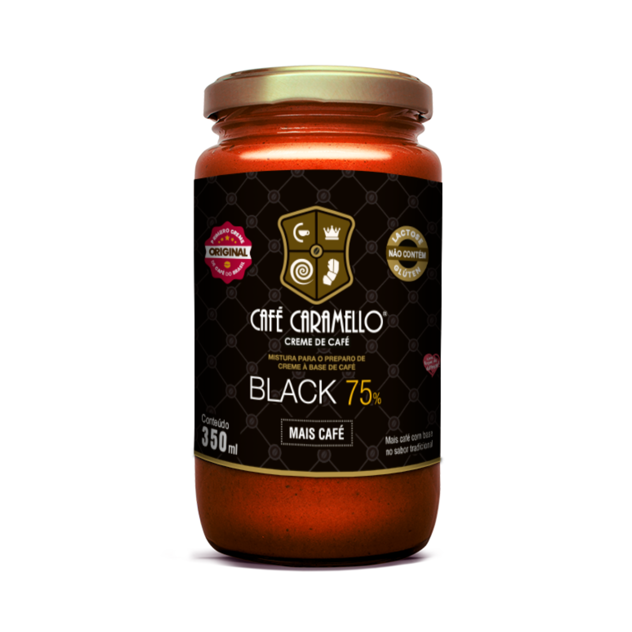 Coffee Cream - Black 75% 350g